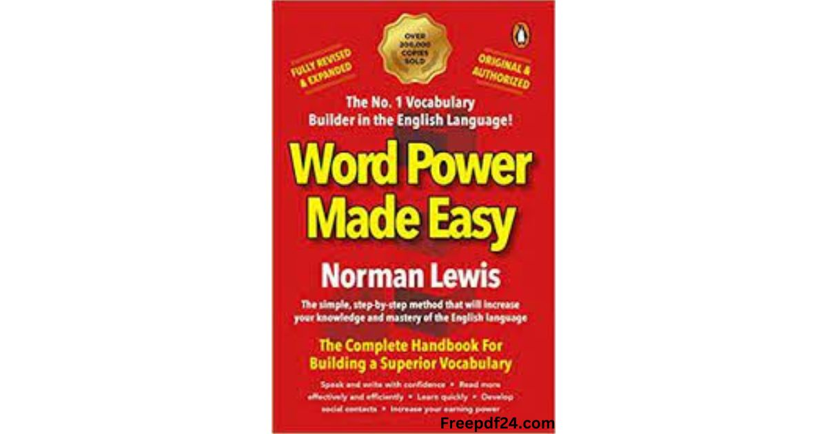 Word Power Made Easy in Hindi PDF Free Download